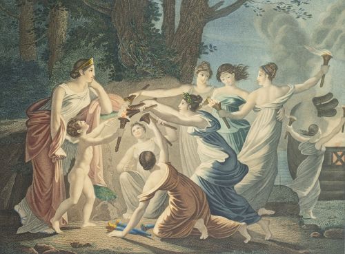 PIERRE- JERÔME LORDON (Francia, 1780- 1838)Las aventuras 