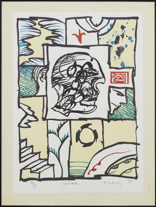 PIERRE ALECHINSKY (Bruselas, 1927)Constante, 1996