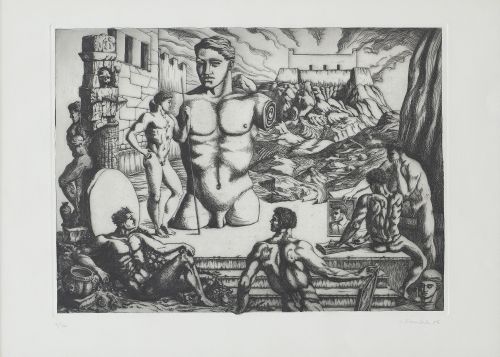 CARLOS FORNS BADA (Madrid, 1956)S.T, 1986