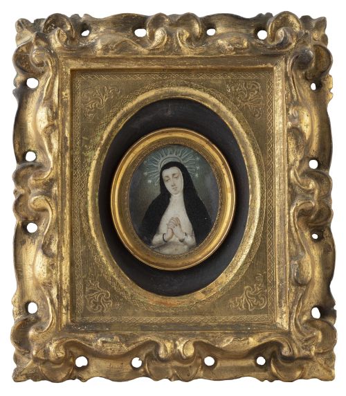 ESCUELA ESPAÑOLA, SIGLO XIXVirgen de la Paloma