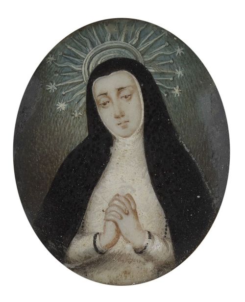 ESCUELA ESPAÑOLA, SIGLO XIXVirgen de la Paloma