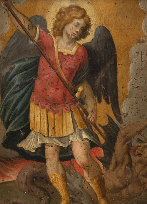ESCUELA ESPAÑOLA, SIGLO XVIIISan Miguel Arcángel