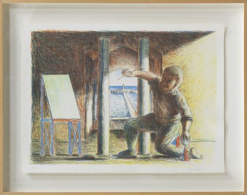 GUILLERMO PÉREZ VILLALTA (Tarifa, 1948)El estudio del pin