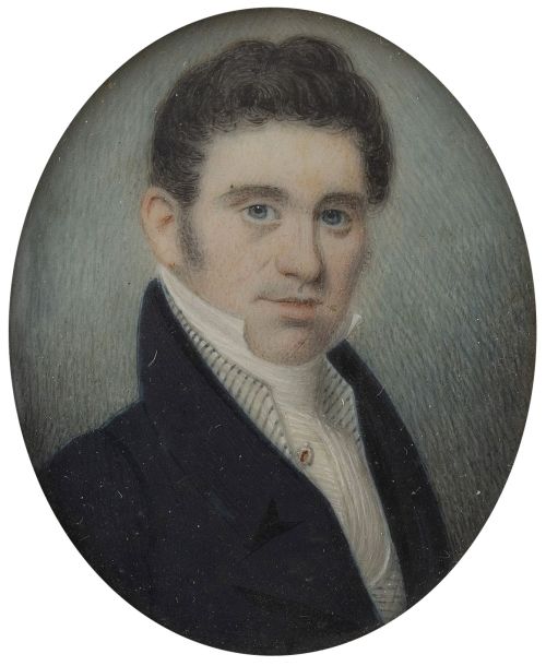 ESCUELA ESPAÑOLA, SIGLO XIXRetrato de caballero con levit