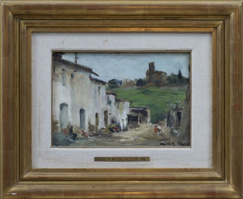 JOSÉ MARÍA MALLOL SUAZO (Barcelona, 1910 - 1986)Casas de 