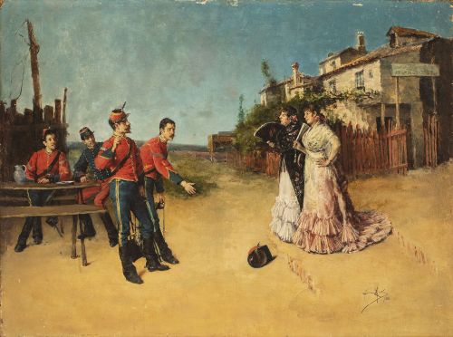 JUAN JIMÉNEZ MARTÍN (Adanero, Ávila, 1855-Madrid, 1901)Mi