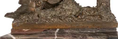 Mariano Benlliure (1862-1947)Boceto para la estatua del e