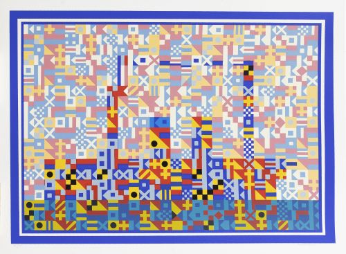 Colección de ocho litografías y serigrafías de los siguient