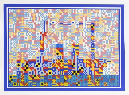 Colección de ocho litografías y serigrafías de los siguient