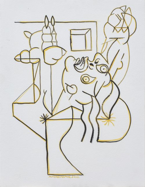 JOSÉ RAMÓN AMONDARAIN (San Sebastián, 1964)Mujer I, 2012