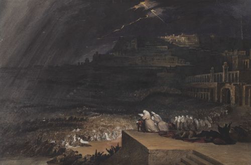 SEGÚN JOHN MARTIN (Haydon Bridge 1789 - Douglas 1854)El A