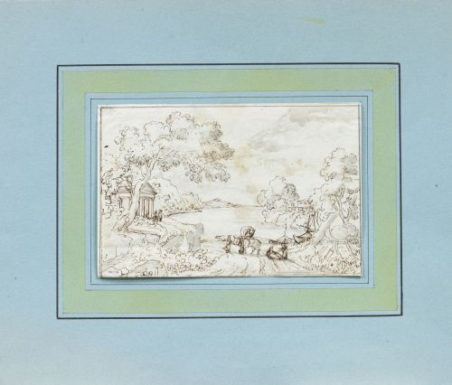 CÍRCULO DE CLAUDIO DE LORENA o DE LORRAIN (Chamagne, h. 160