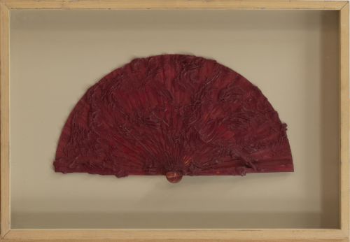 ADOLFO BARNATÁN (París, 1951)Abanico rojo