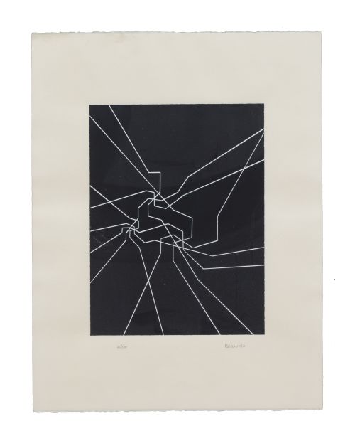 PABLO PALAZUELO (Madrid, 1915 - Galapagar, 2007)Noir, 1972