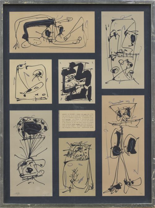 ANTONIO SAURA (Huesca, 1930 -  Cuenca, 1998)Placard, 1976