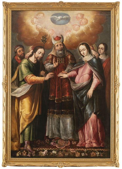JUAN CORREA (México, 1646- 1716) Desposorios de la Virgen