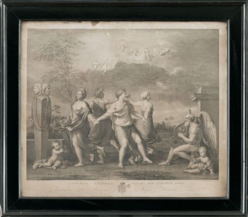 RAPHAEL MORGHEN (1758-1833) y NICOLAS POUSSIN (1594-1665)