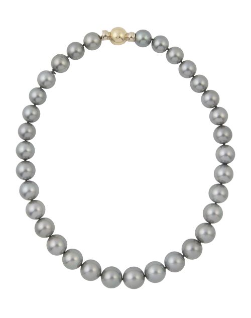 Collar de un hilo de perlas de Tahití de tamaño graduado ha