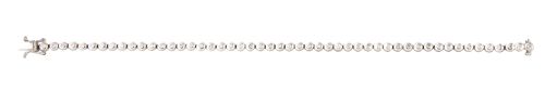 Pulsera rivière de brillantes engastados en chatones articu