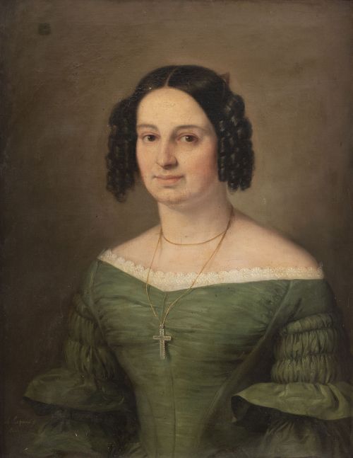 ANTONIO MARÍA ESQUIVEL (Sevilla,1806- Madrid, 1857)Retrat