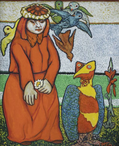 FRANCISCO MATEOS (Sevilla, 1894 - Madrid, 1976)Los ensueñ