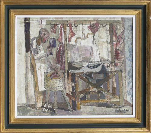 AGUSTÍN REDONDELA (Madrid, 1922 - 2015)Carnicero de Guada