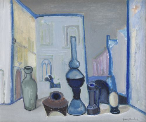 JUAN ALCALDE (Madrid, 1918 - 2020)Cacharros en Venecia