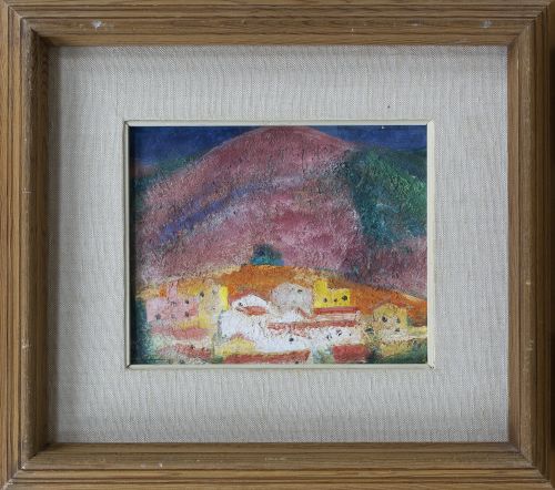 MIQUEL VILLÁ (Barcelona, 1901 - El Masnou, 1988)Pueblo y 