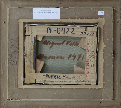 MIQUEL VILLÁ (Barcelona, 1901 - El Masnou, 1988)Pueblo y 