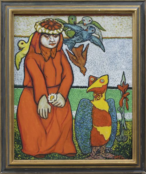 FRANCISCO MATEOS (Sevilla, 1894 - Madrid, 1976)Los ensueñ