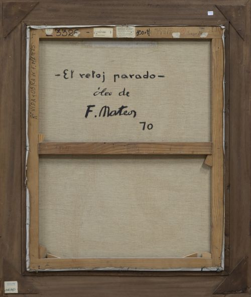 FRANCISCO MATEOS (Sevilla, 1894 - Madrid, 1976)El reloj p
