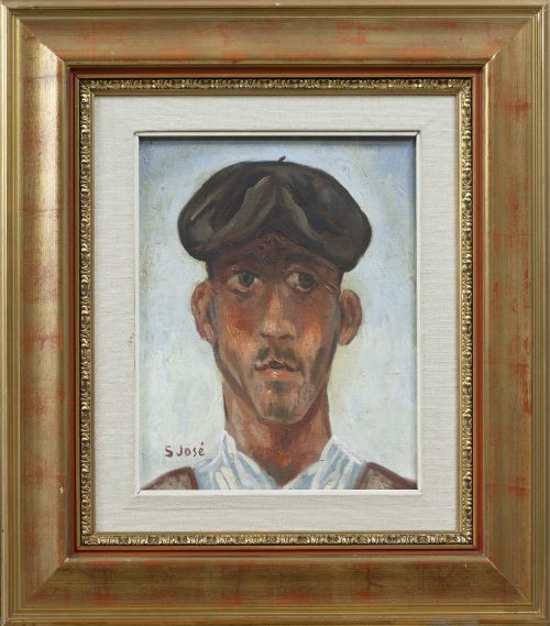 FRANCISCO SAN JOSÉ (Madrid, 1919-1981)Campesino, 1946