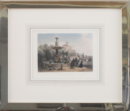 D. ROBERTS R.A (pinxit) J. COUSEN (sculp)The fountain at 