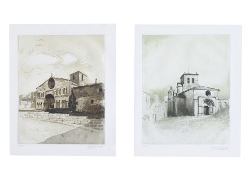 CIRILO MARTÍNEZ NOVILLO (Madrid, 1921 - 2008)Iglesia de S