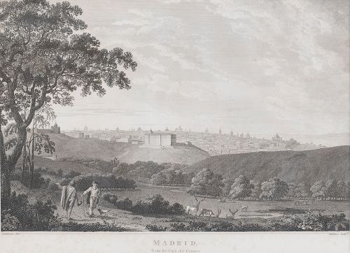 SWINBURNE (del) MELLAND (sculp)Madrid desde la casa de ca