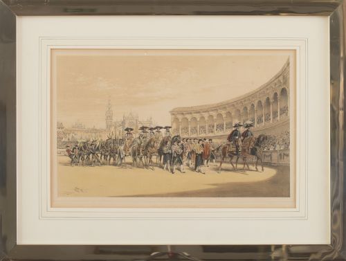 WILLIAM HENRY LAKE PRICE (Londres, 1810-1896)Escenas taur