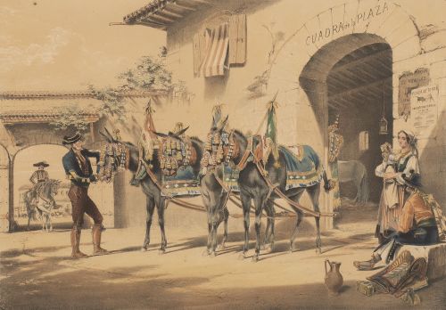 WILLIAM HENRY LAKE PRICE (Londres, 1810-1896)Escenas taur