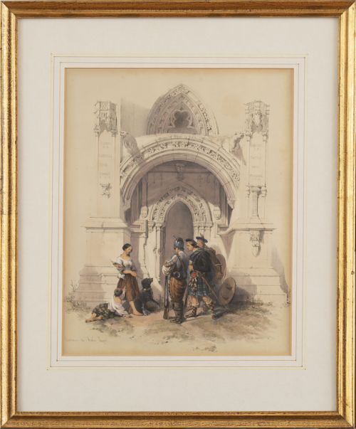 SEGÚN DAVID ROBERTS Y R. WALKEREntrada a la capilla Rosli