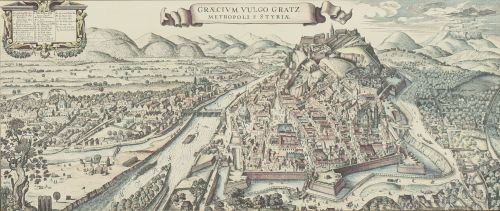 ESCUELA CENTROEUROPEA, SIGLO XIX- XXVistas de cuatro ciud