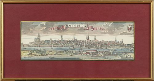 ESCUELA CENTROEUROPEA, SIGLO XIX- XXVistas de cuatro ciud