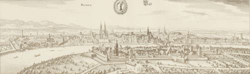 ESCUELA CENTROEUROPEA, SIGLO XIX- XXVistas de cuatro ciud