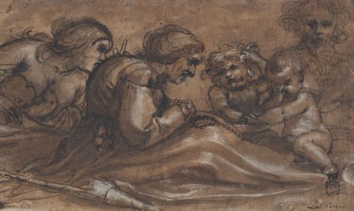 VINCENSO SPISANELLI (a) (1595-1663)Grupo familiar  ¿Las t