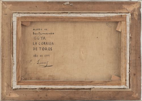 EUGENIO LUCAS VELAZQUEZ (Madrid, 1817-1870)Copia de Goya 