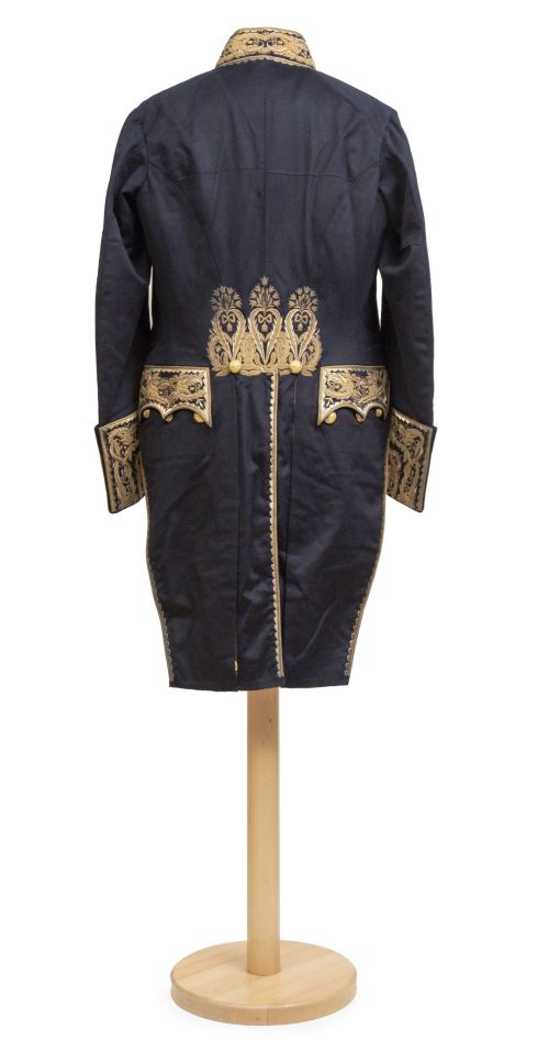 Uniforme de gala de Gentilhombre de Cámara del Rey.Época 