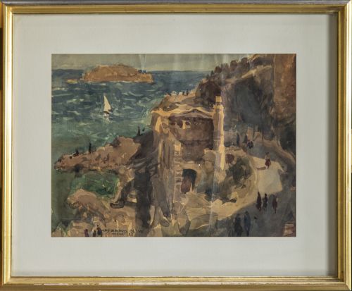 CEFERINO OLIVÉ (Reus, 1907-1995)Vista costera