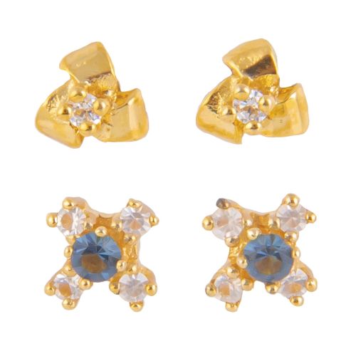 Lote de 5 pares de pendientes de diferentes diseños decorad