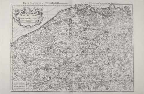 NICOLAS SANSON (1600-1667) y ALEXIS HUBERT JAILLOT (1632?- 