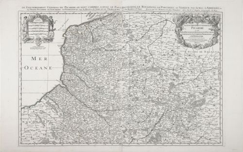 NICOLAS SANSON (1600-1667) y ALEXIS HUBERT JAILLOT (1632?- 