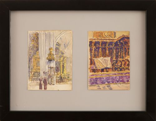 DARÍO DE REGOYOS (Asturias, 1857-Barcelona, 1913)Interior