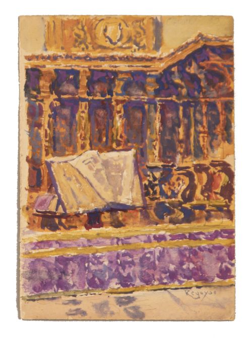 DARÍO DE REGOYOS (Asturias, 1857-Barcelona, 1913)Interior